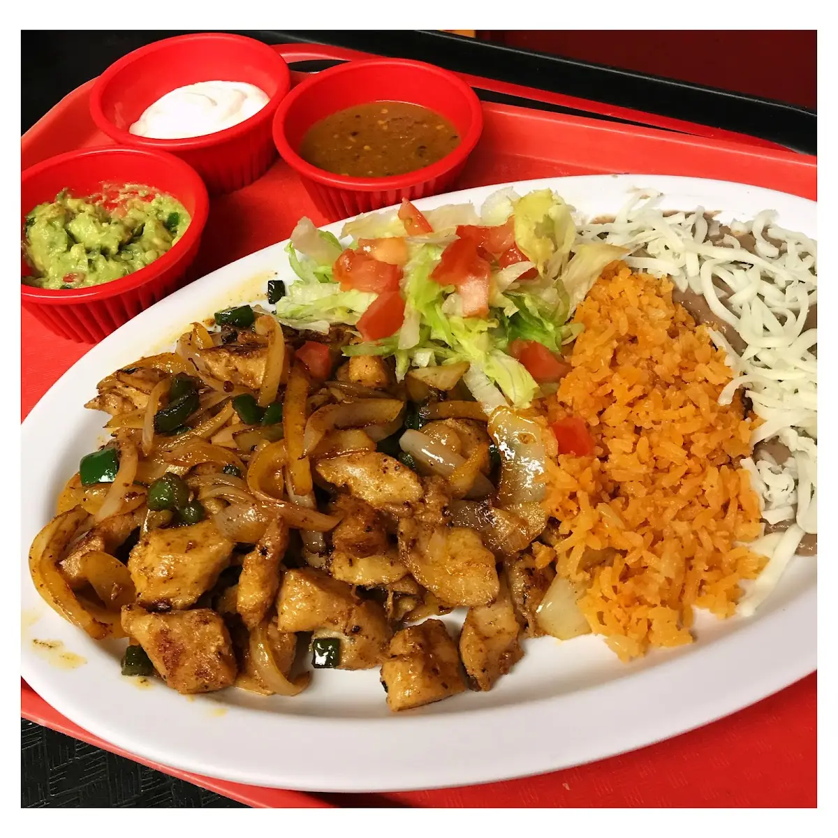 Chicken Fajita Plate