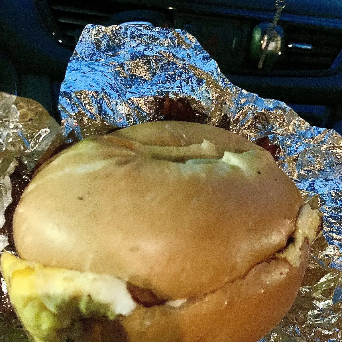 Bacon Egg and Cheese on a Plain Bagel