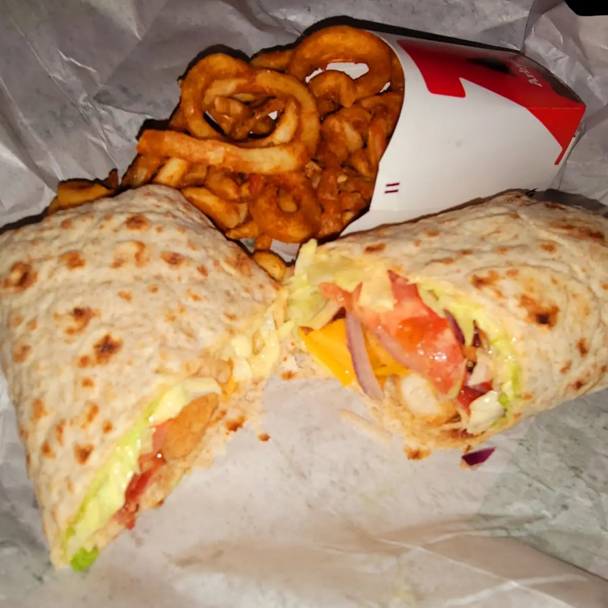 Classic Chicken Club Wrap