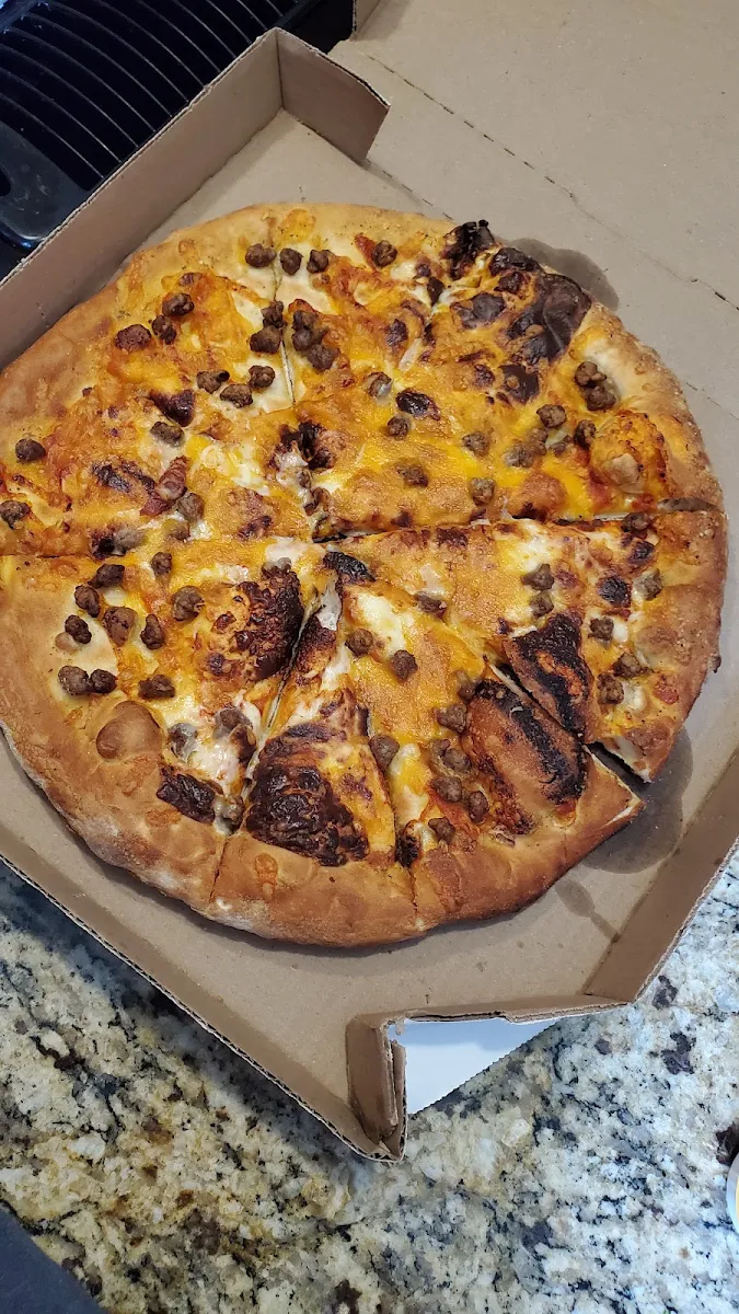 Cheese Burger Pizza