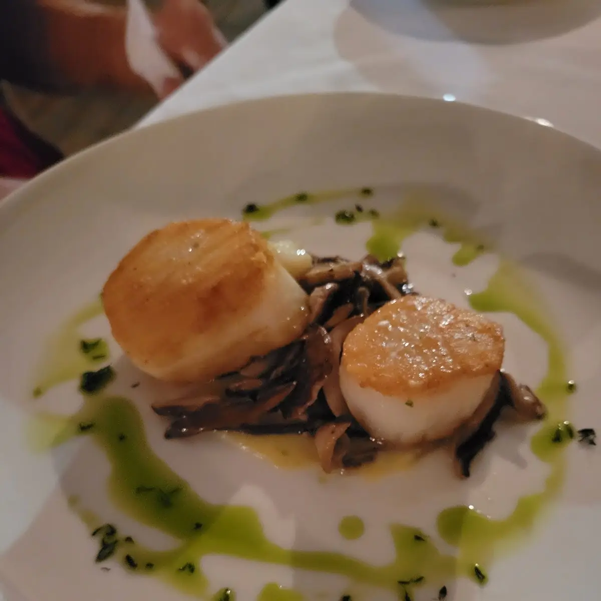 Seared Sea Scallops