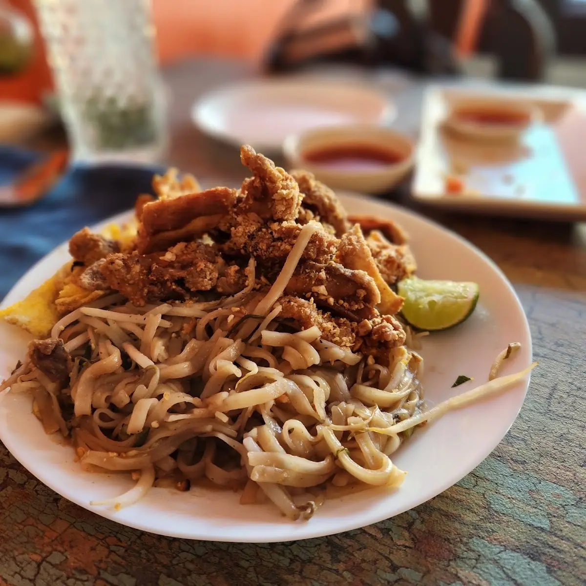 Pad Thai with Chicken