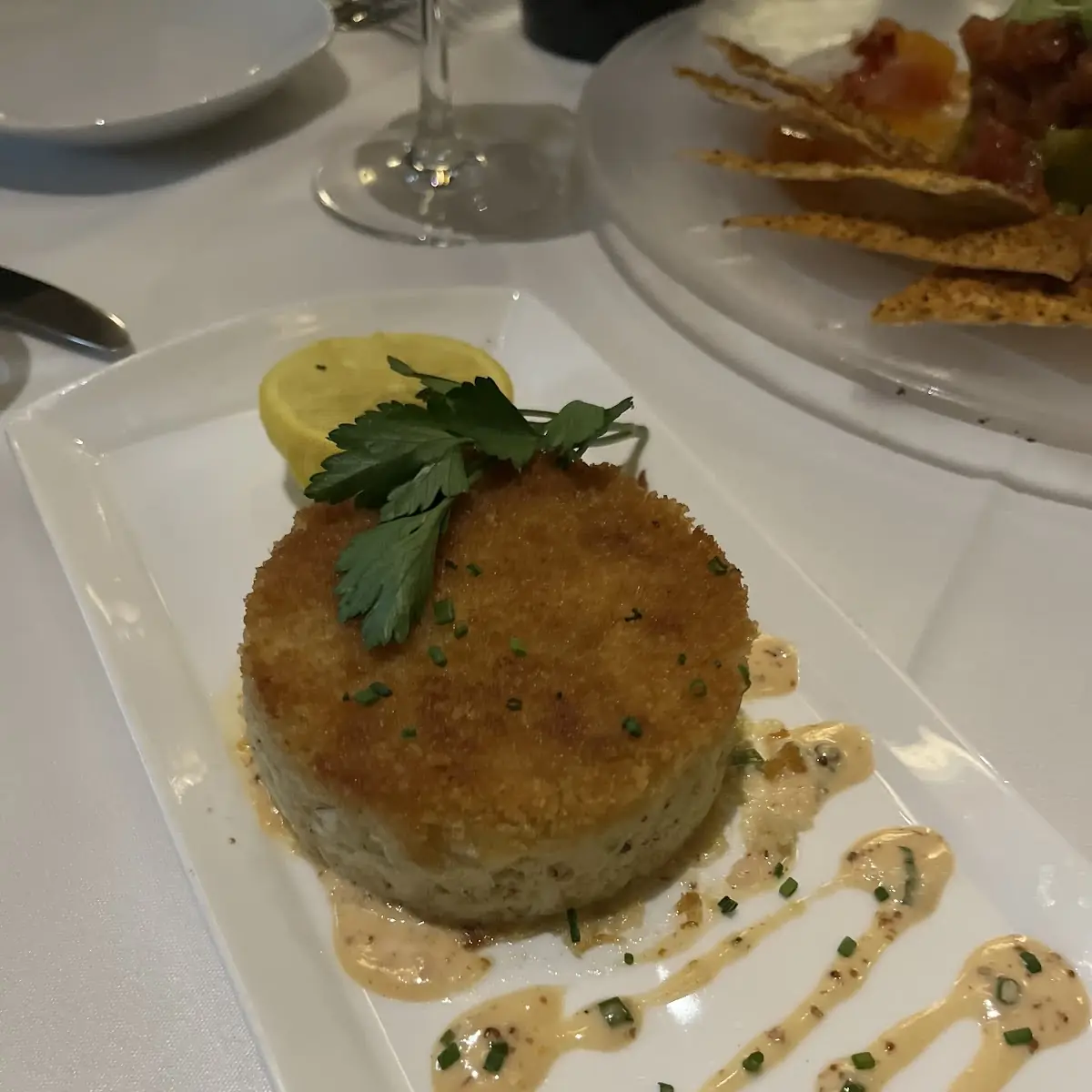 Jumbo Lump Crab Cake Appetizer