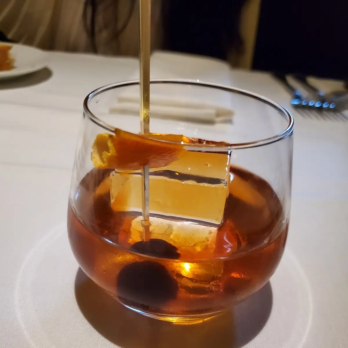 Smoked Old Fashioned