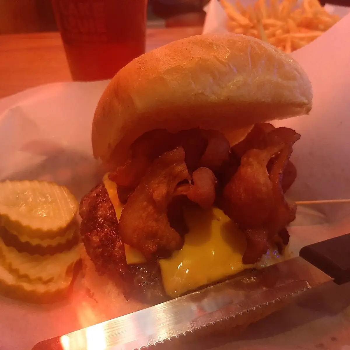 Bacon Cheese Burger