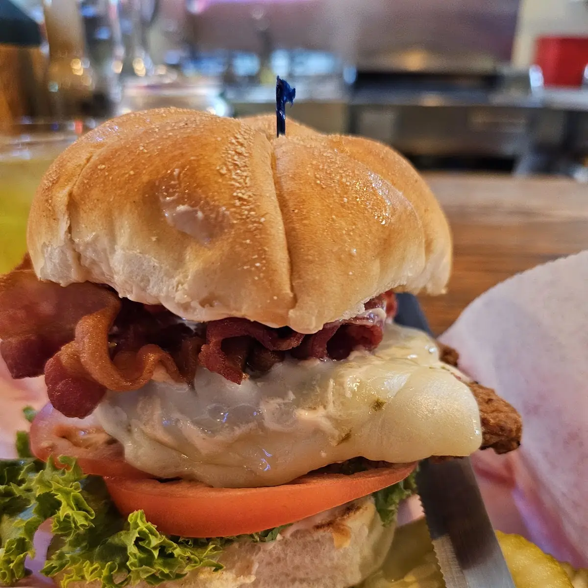 Crispy Chicken Sandwich Deluxe