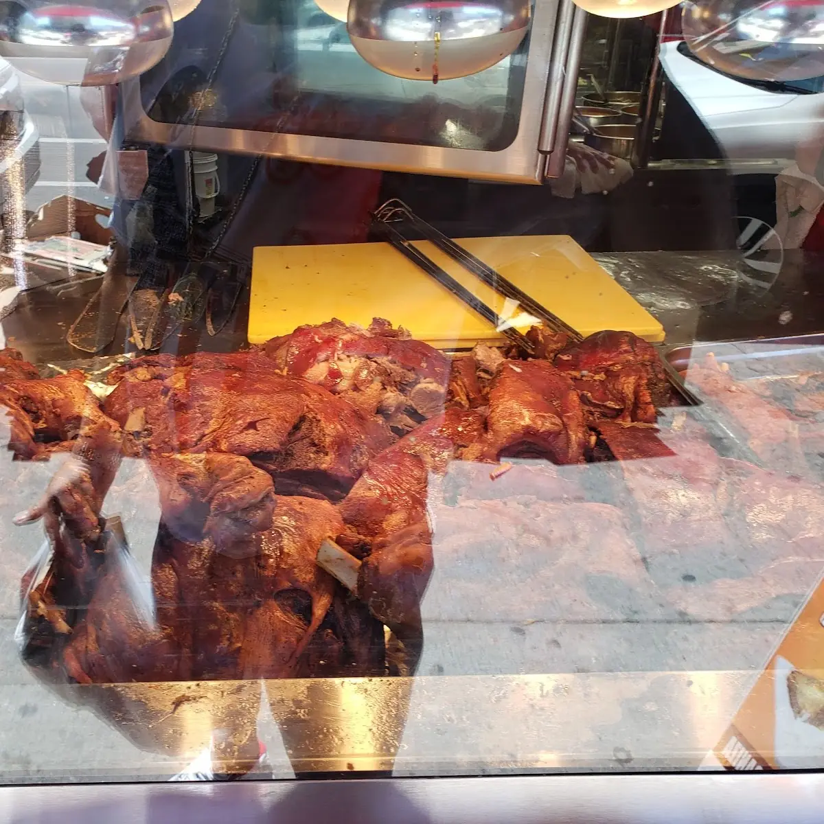 Pollo Entero Al Carbon & Roast Pork