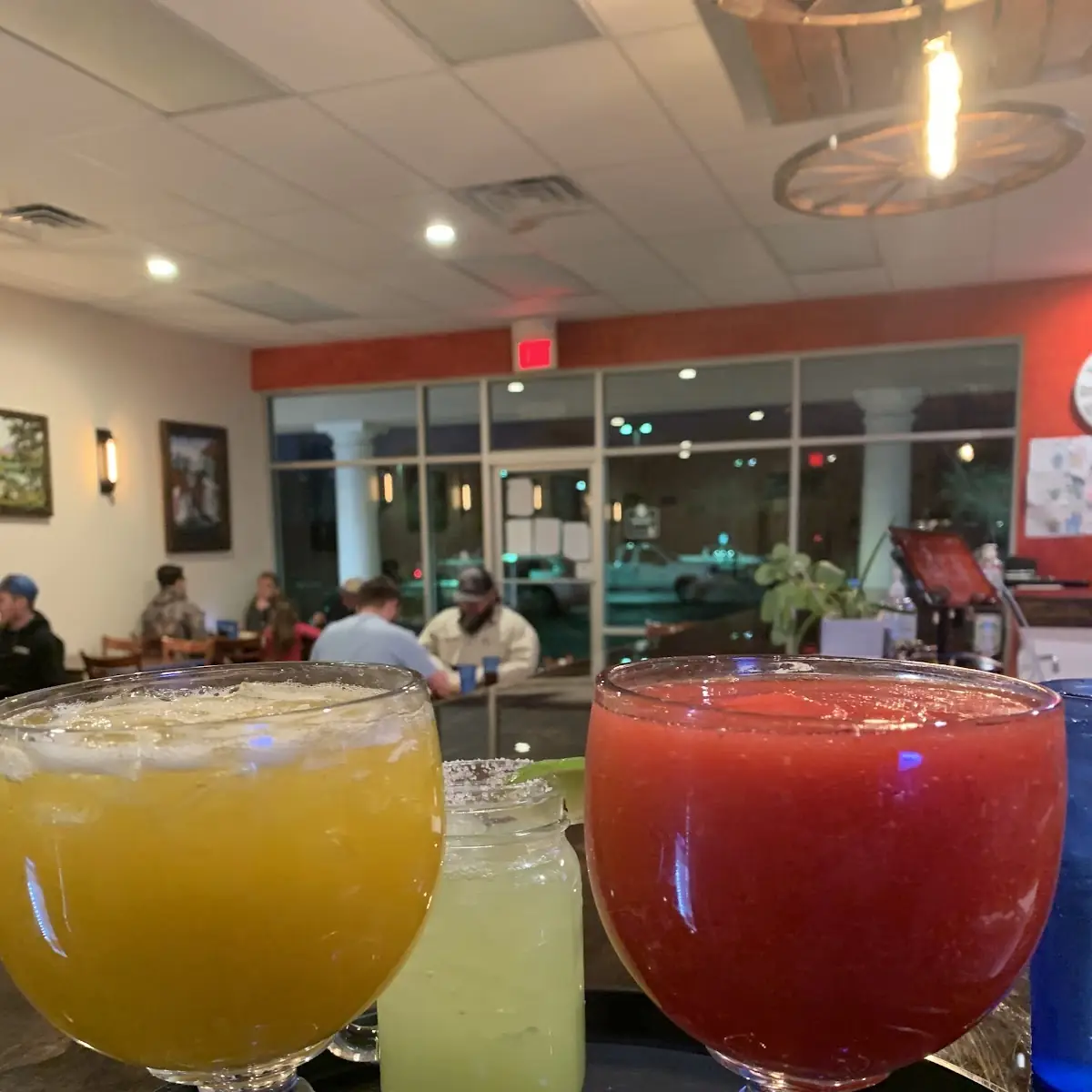 Mango Margarita and Straberry Margarita