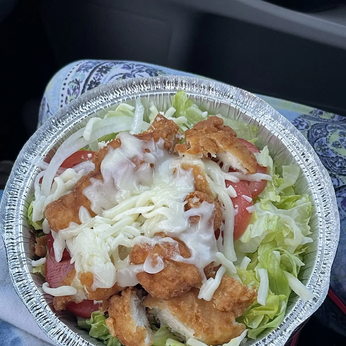 Crispy Chicken Salad