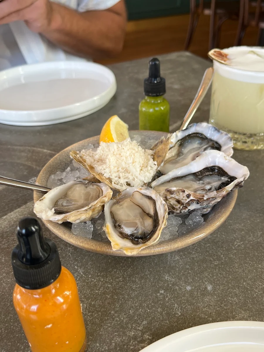 Fresh Oysters on the Half Shell