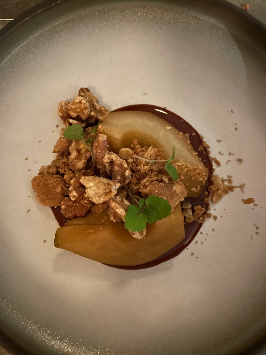 Poached Pear