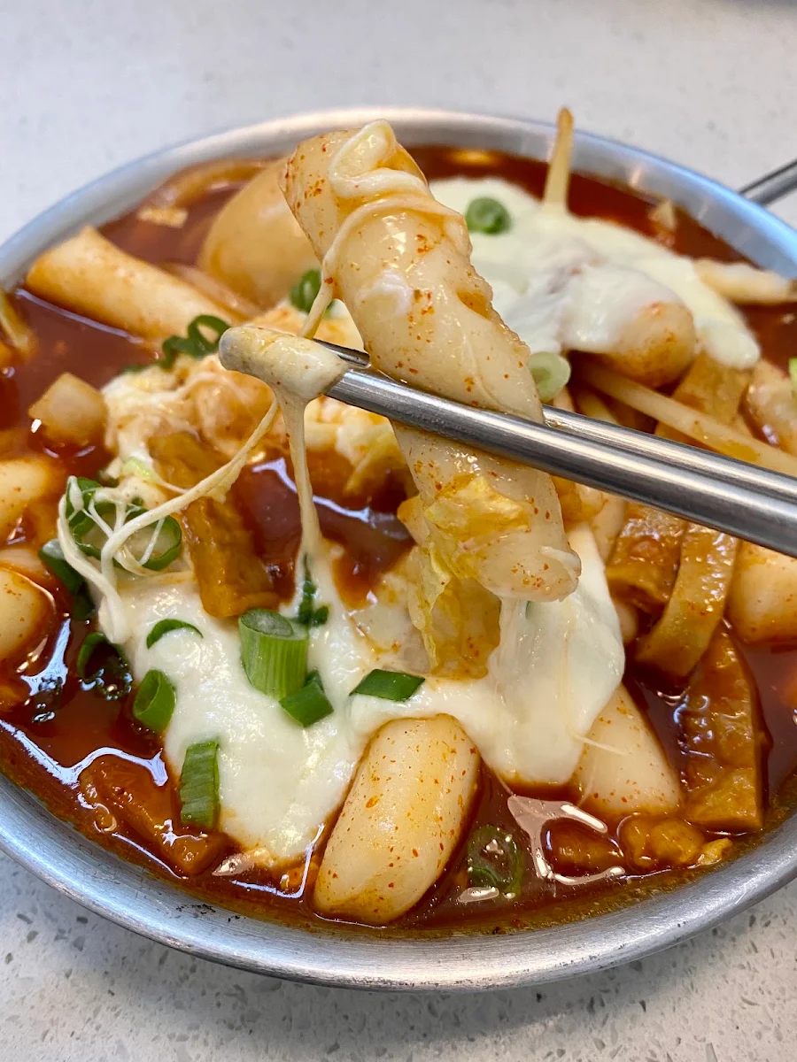 cheese tteokbokki 치즈떡볶이