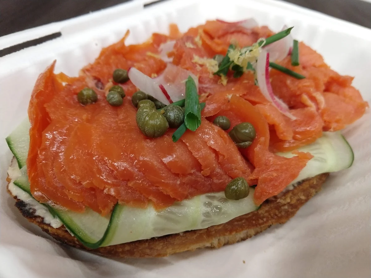 Smoked Salmon Toast