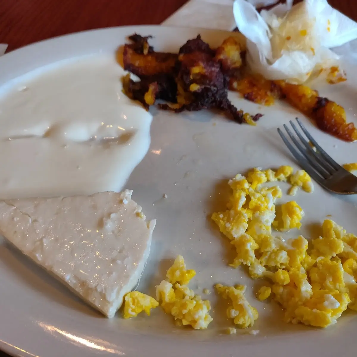 Scrambled Eggs with Cheese