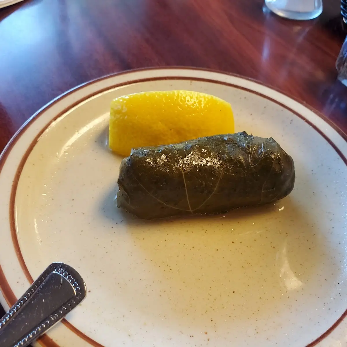 Stuffed Grape Leaves with Lemon