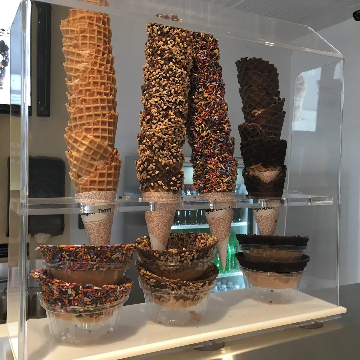 Chocolate Dipped Waffle Cone