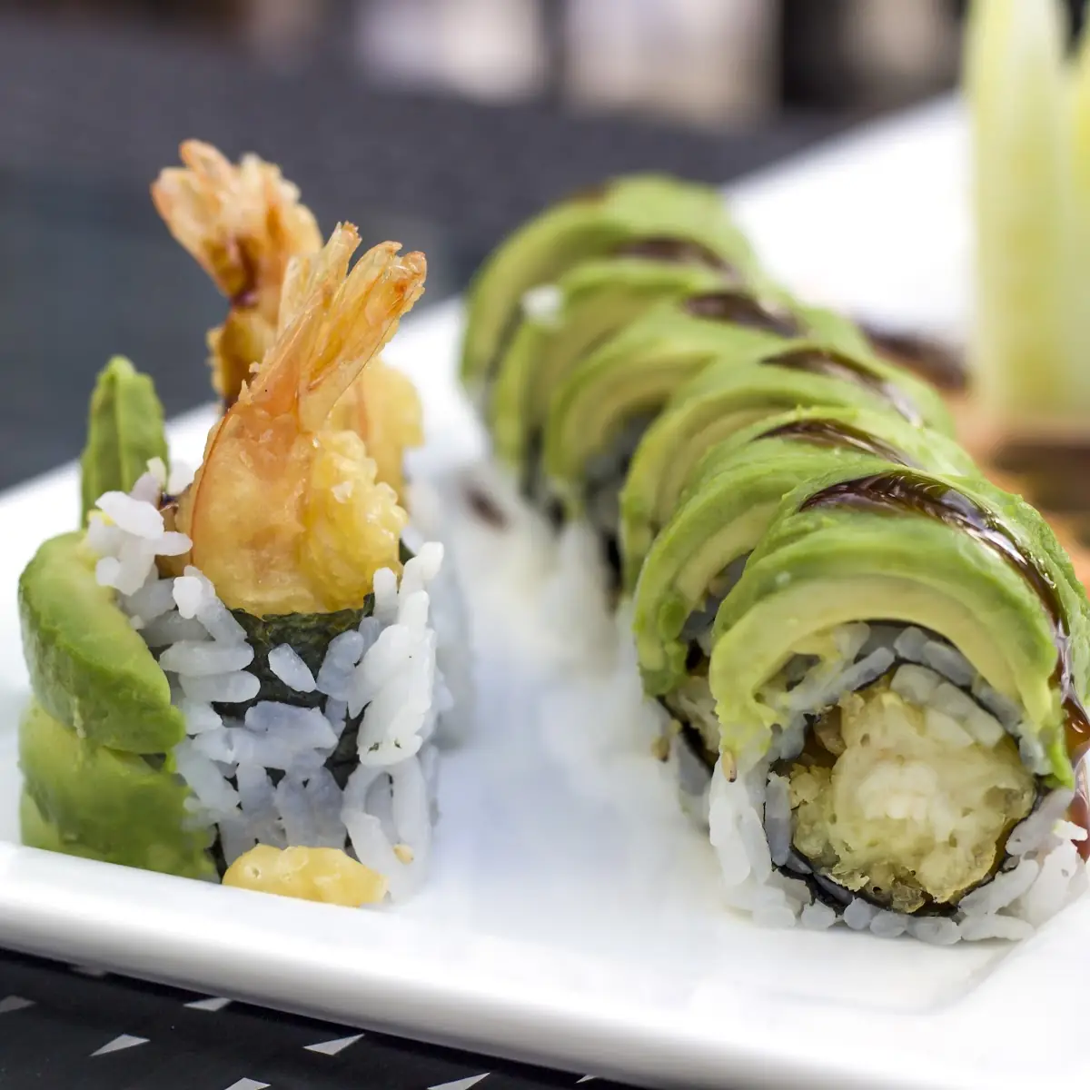 Shrimp Tempura Avocado Roll