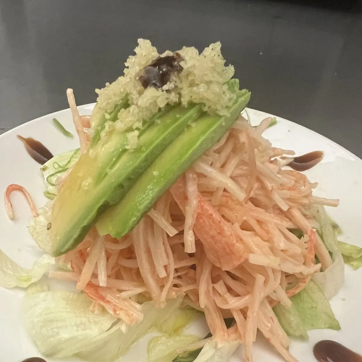 Spicy Crab Avo Salad