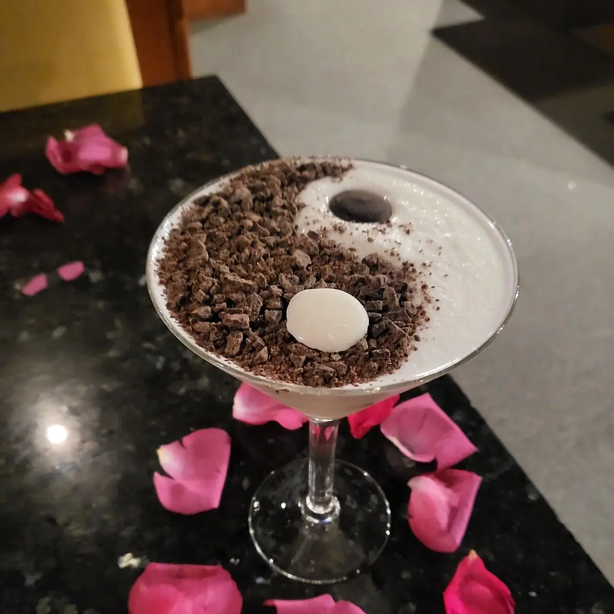 White Chocolate Raspberry Truffle Martini