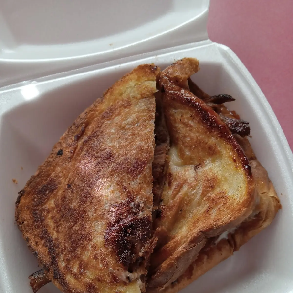 Brisket Grilled Cheese Sandwich