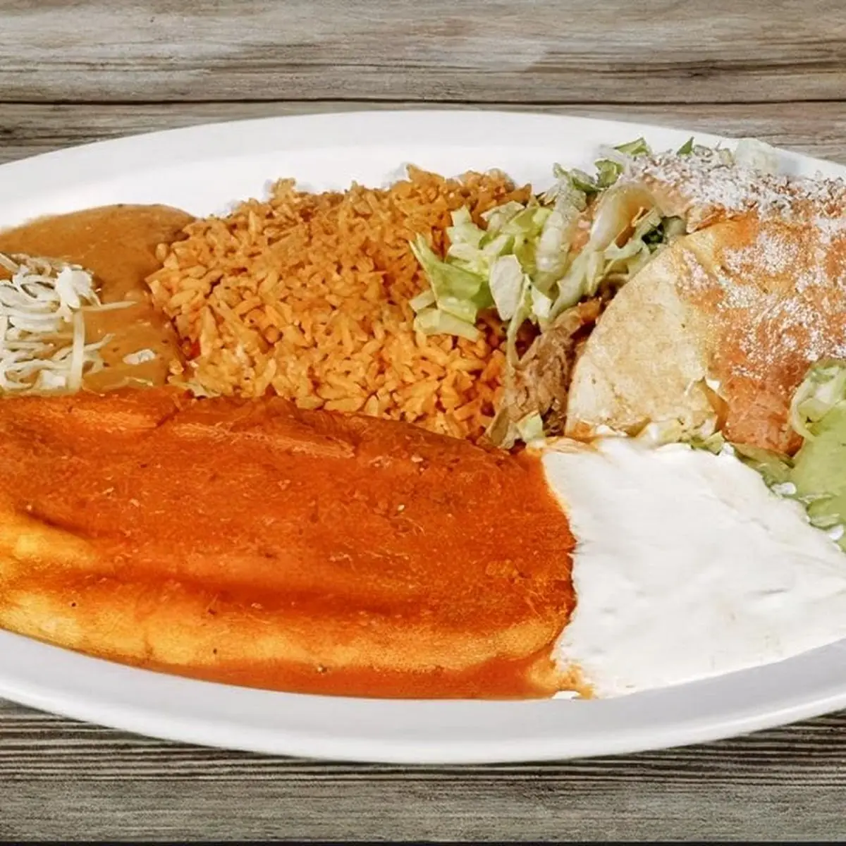 1 Enchilada Plate