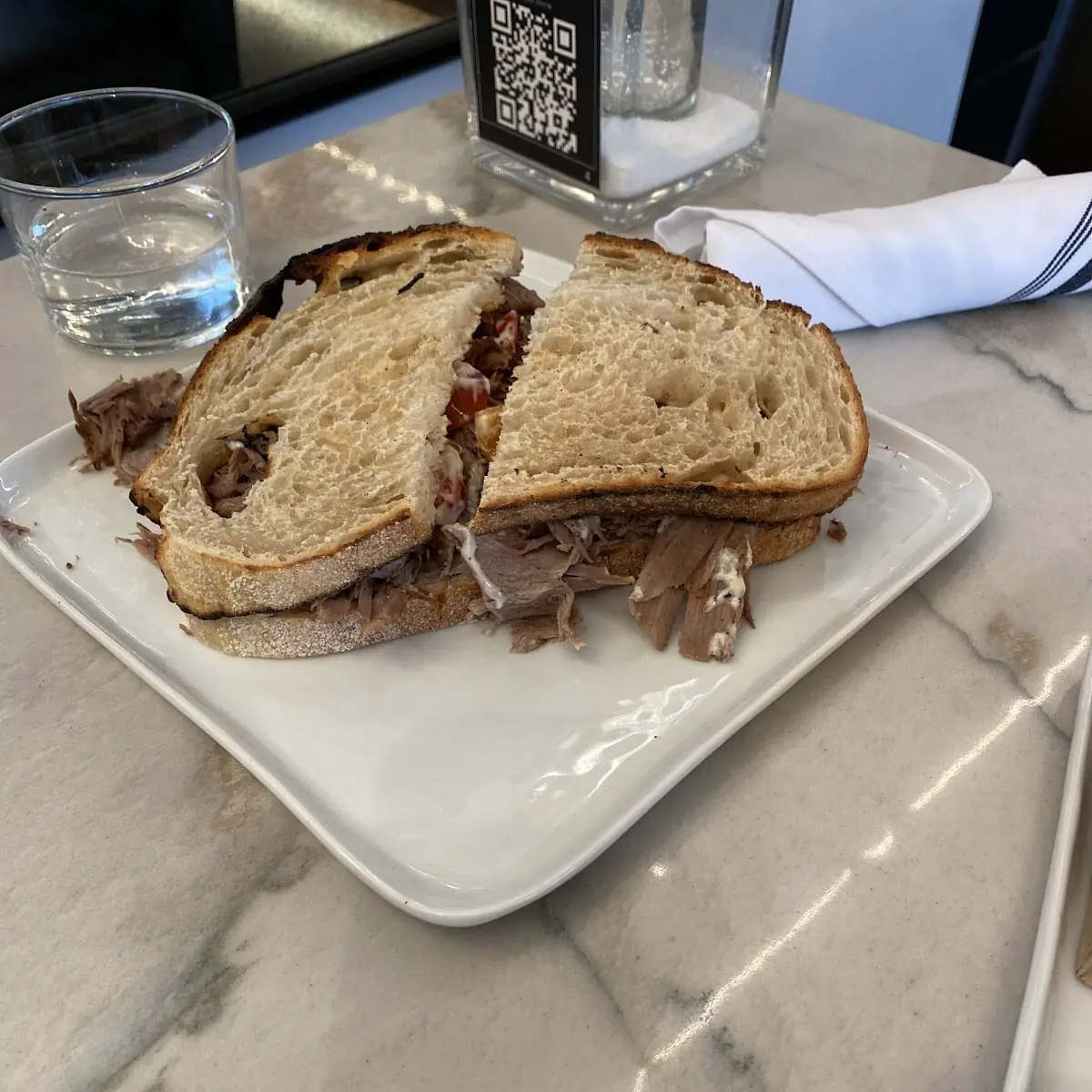 Purist Thin Sliced Beef Wagyu Sandwich