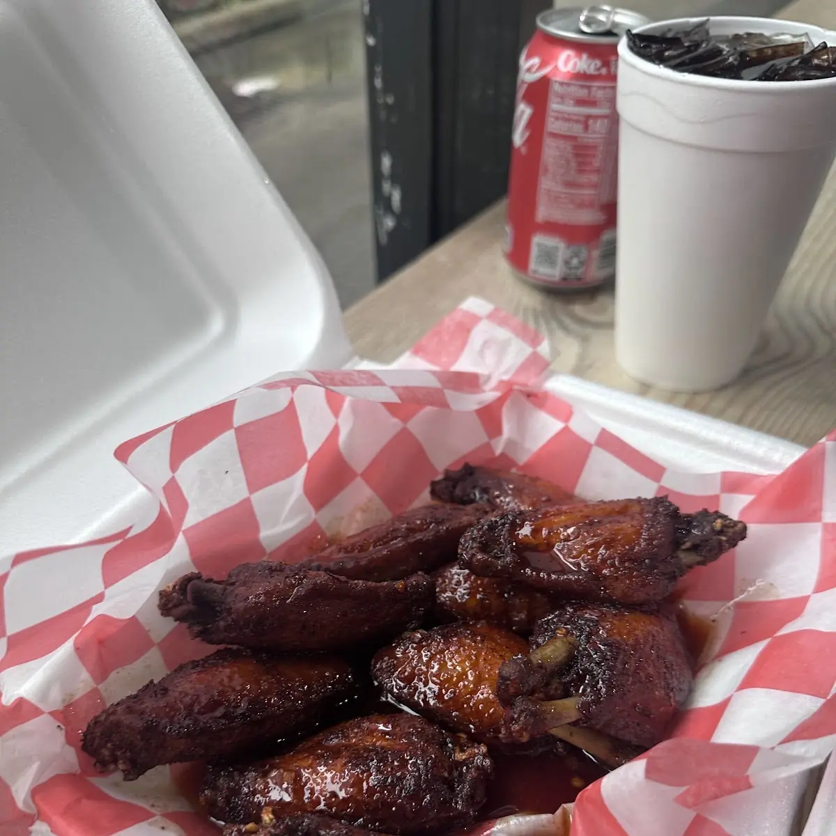 Honey Chipotle Chicken Wings