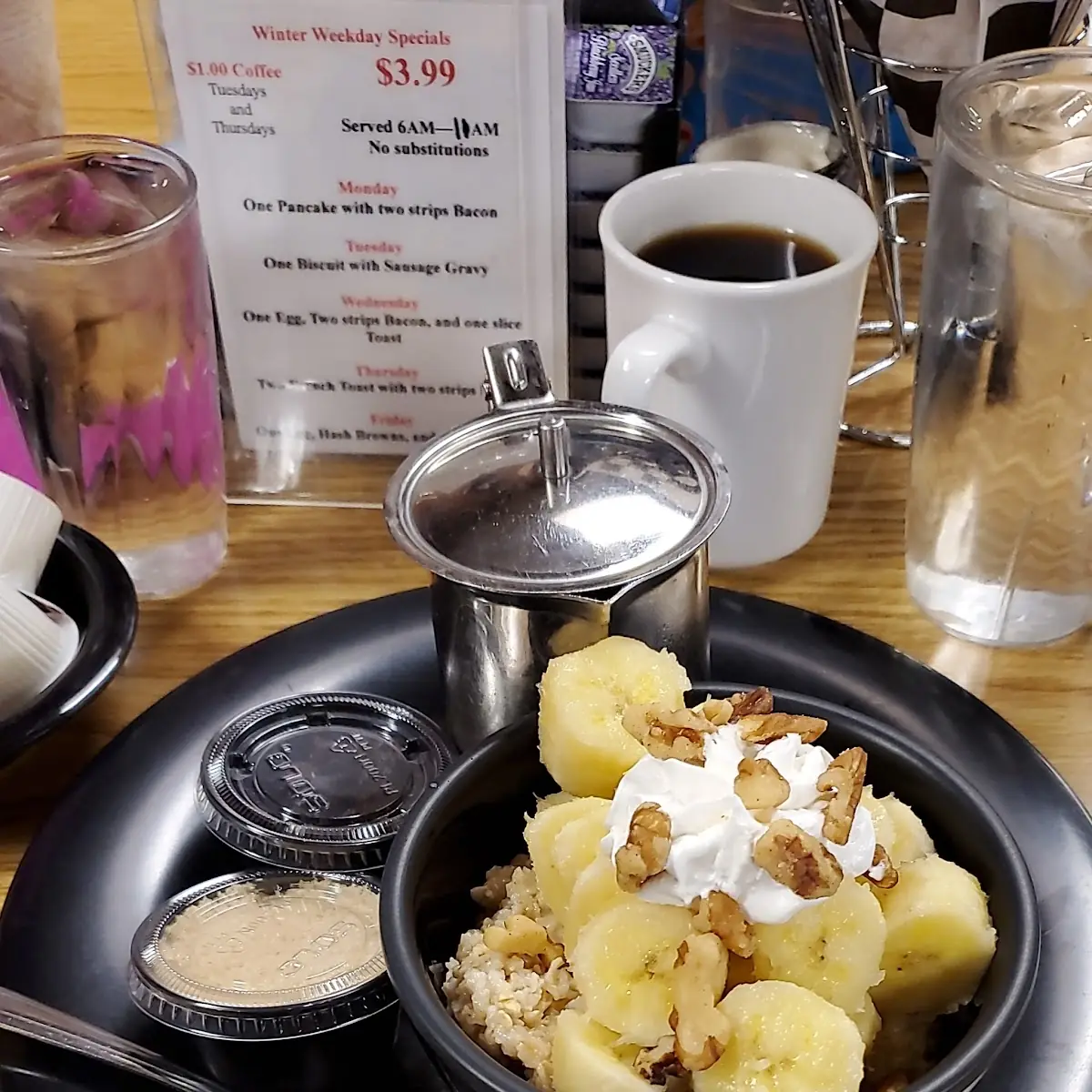 Banana Walnut Oatmeal Raisin