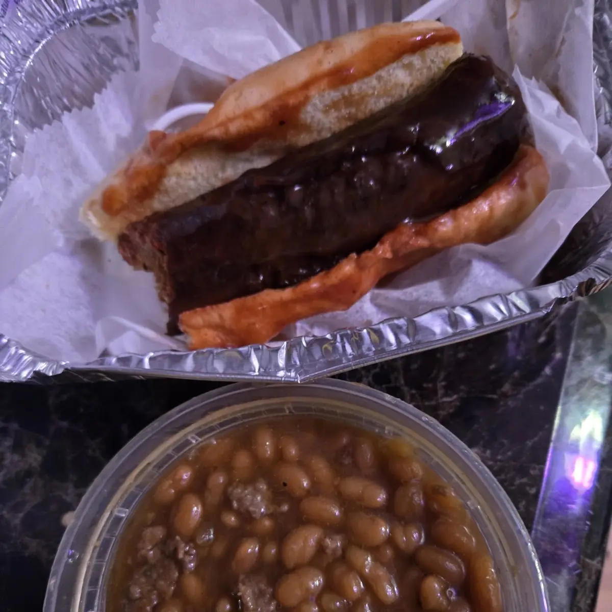 Baked Beans w Pork and Beef Meat