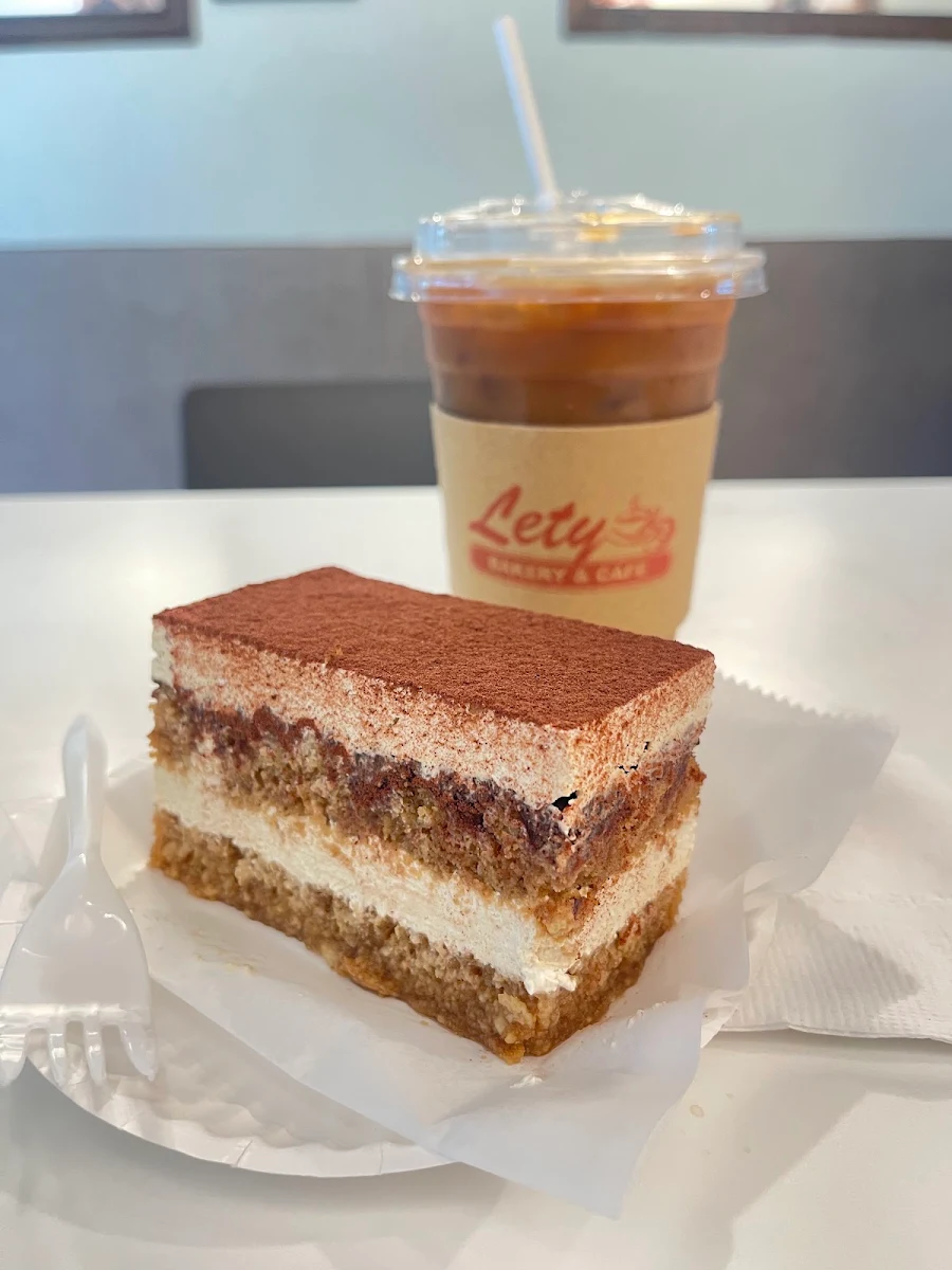 Tiramisu Cake Slice