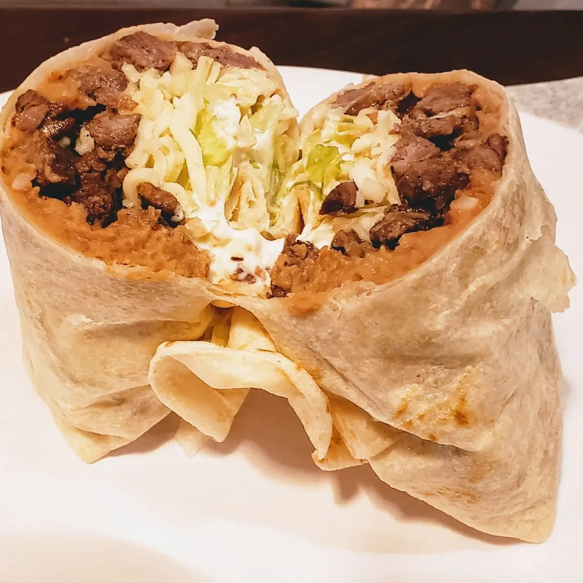 Carne Asada Burrito