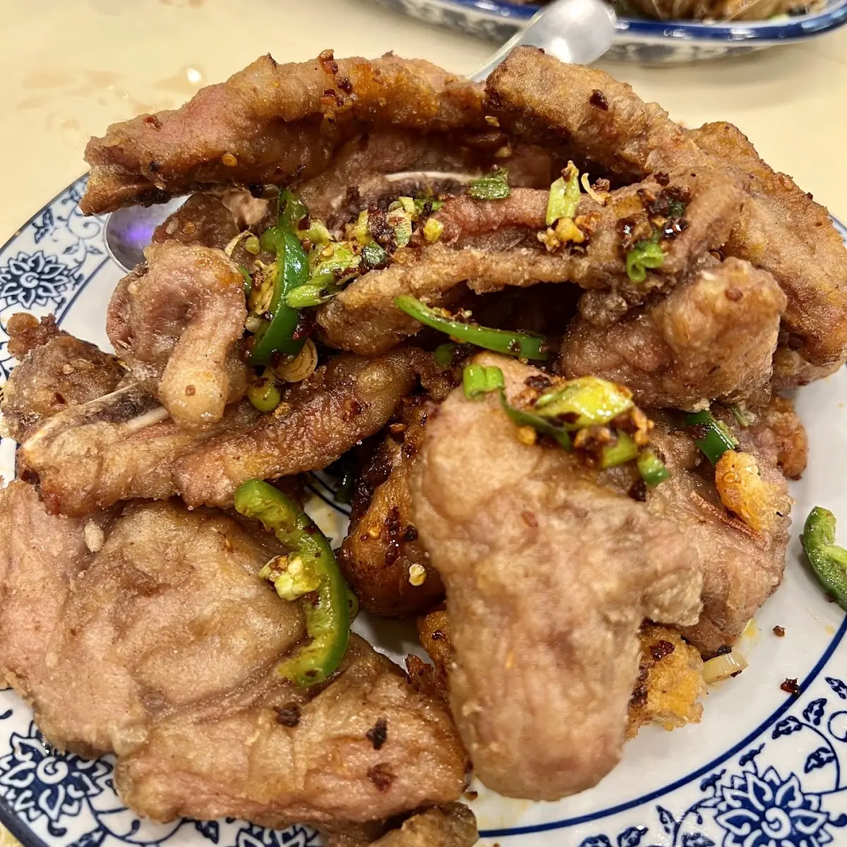 Salt and Pepper Pork Chops
