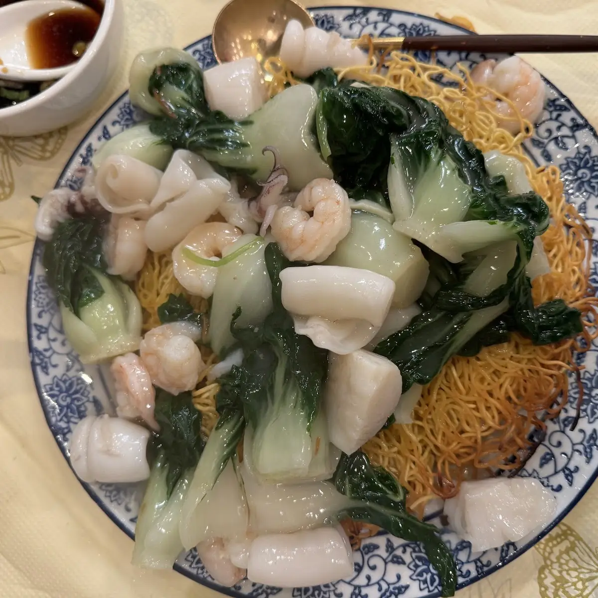 Shrimp and Vegetable Chow Mein
