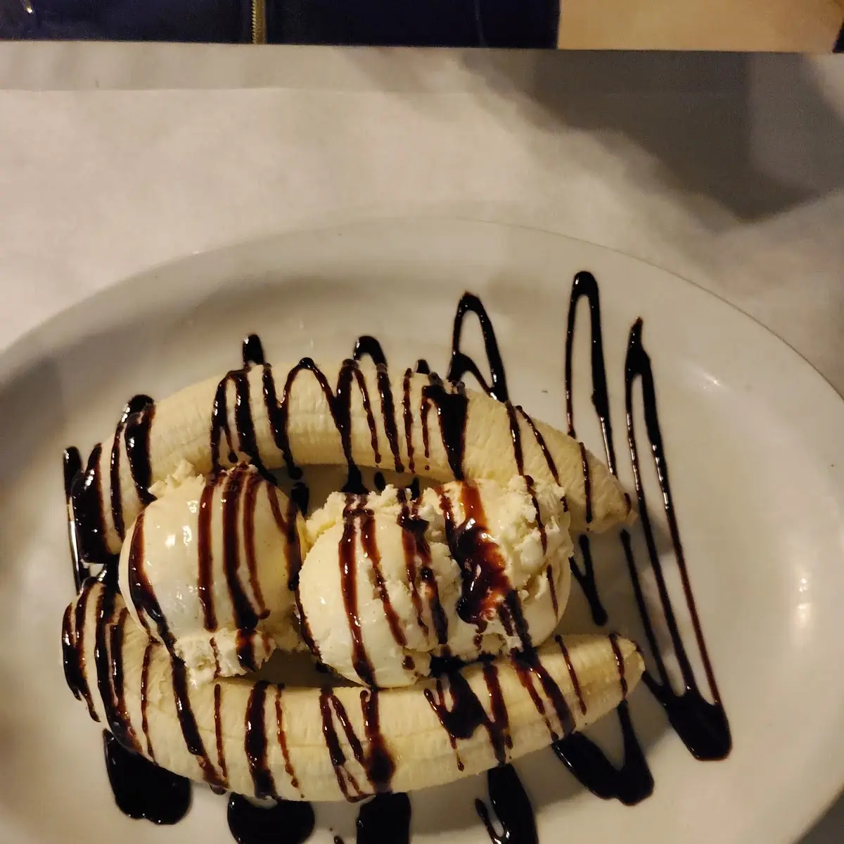 Tempura Fried Banana Split