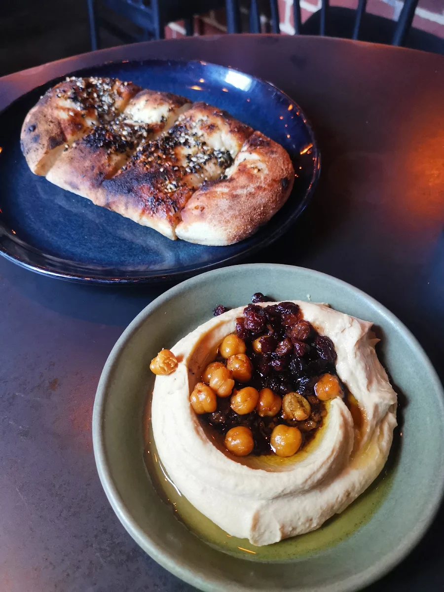 Hummus and Wood Fired Bread, Market Eating House