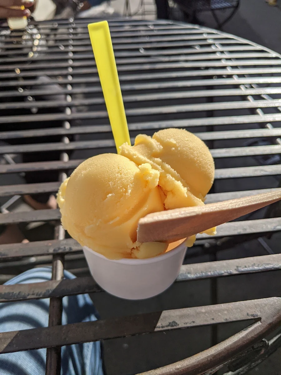 Mango Passion Fruit Ice Cream