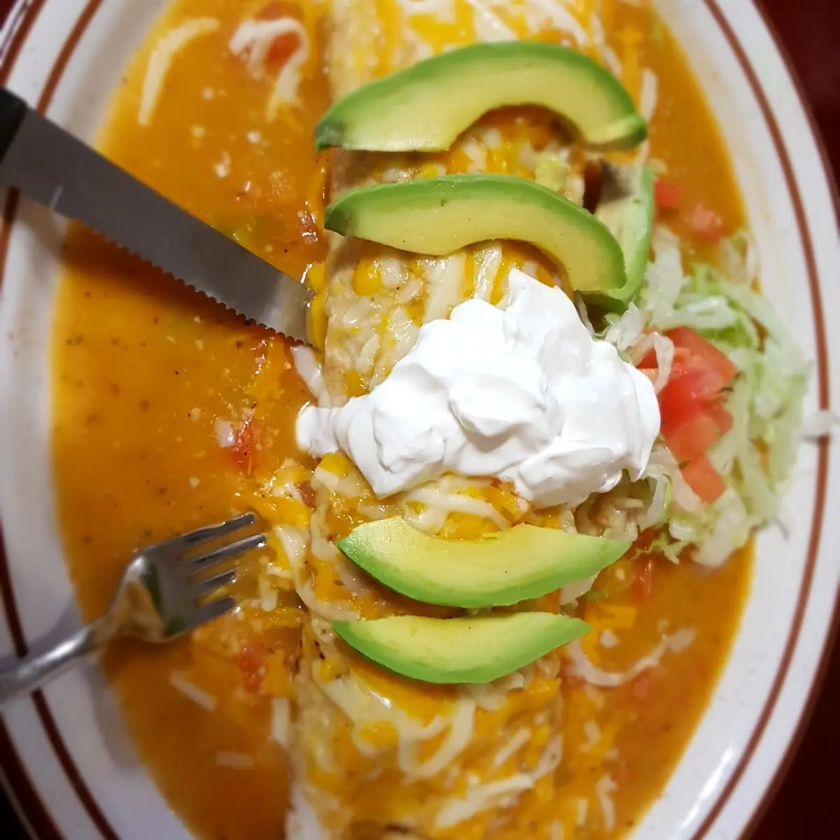 Smothered Carne Asada Burrito