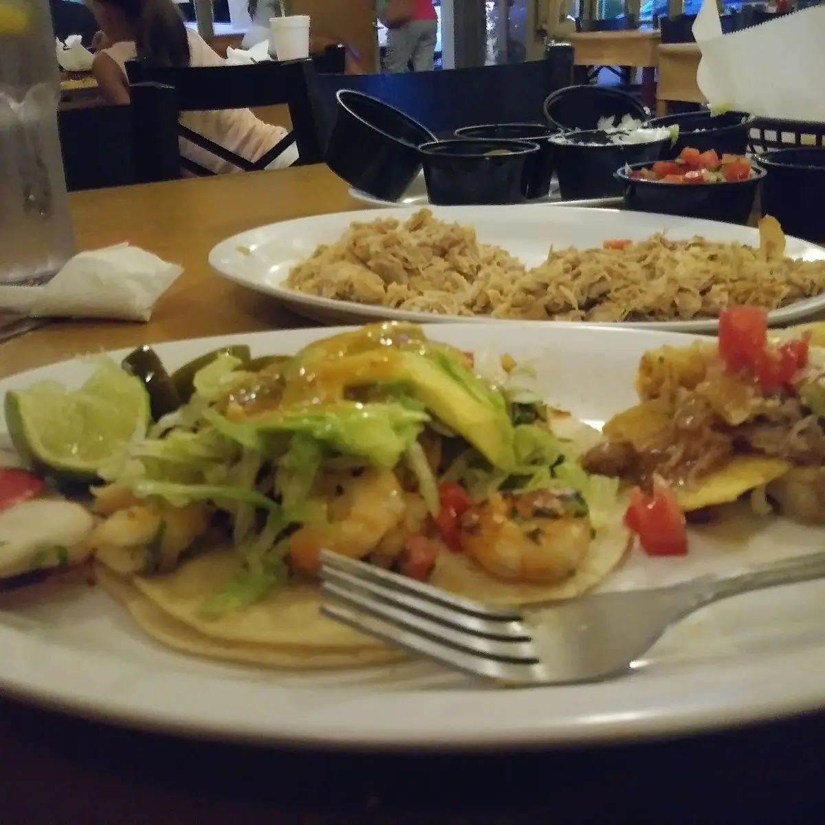 Fish or Shrimp Tacos 2 Plato