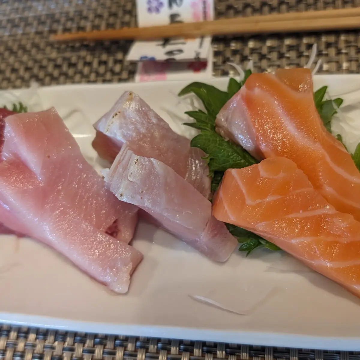Salmon Belly Sashimi