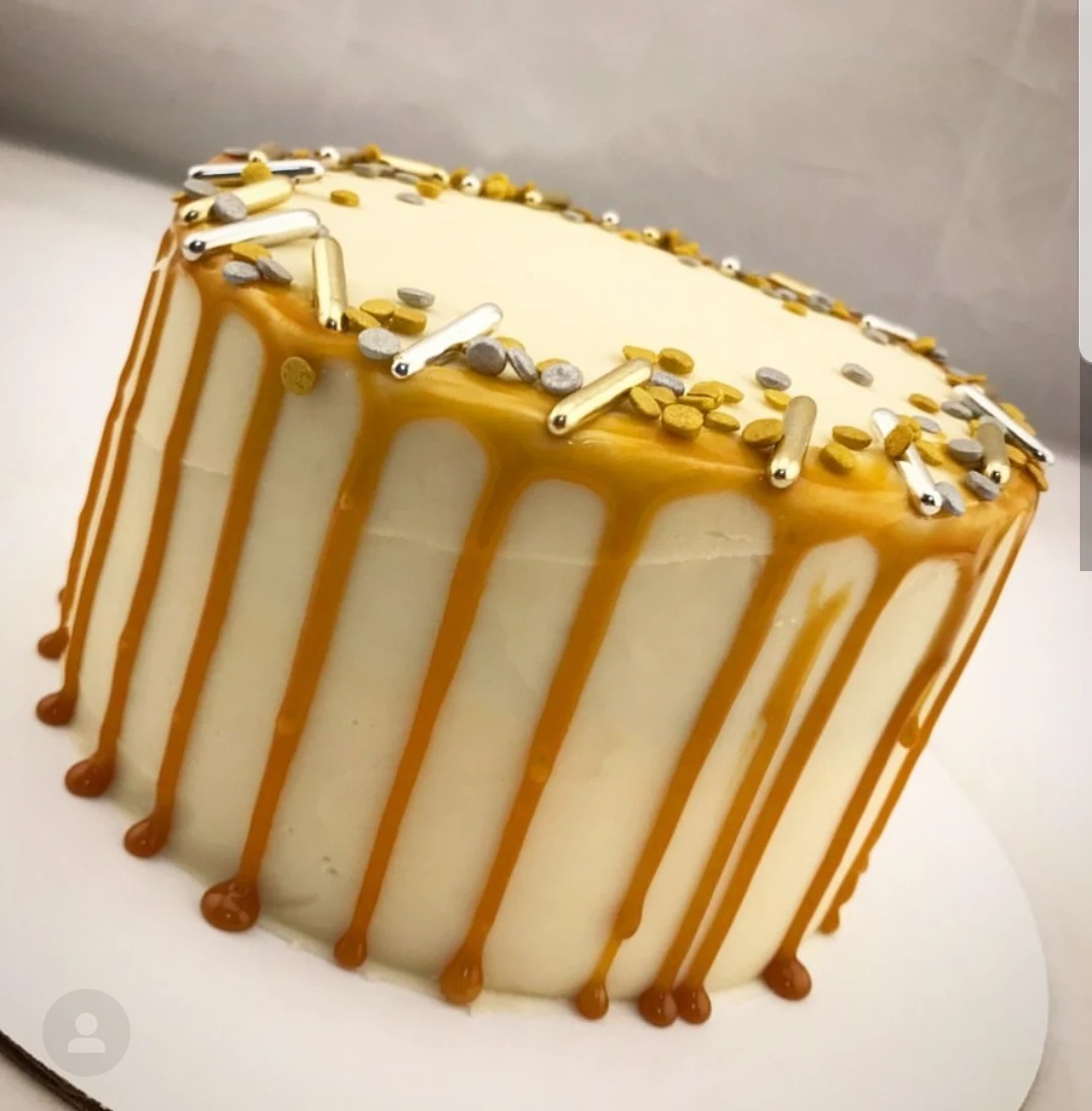 Caramel Applethed Birthday Cake