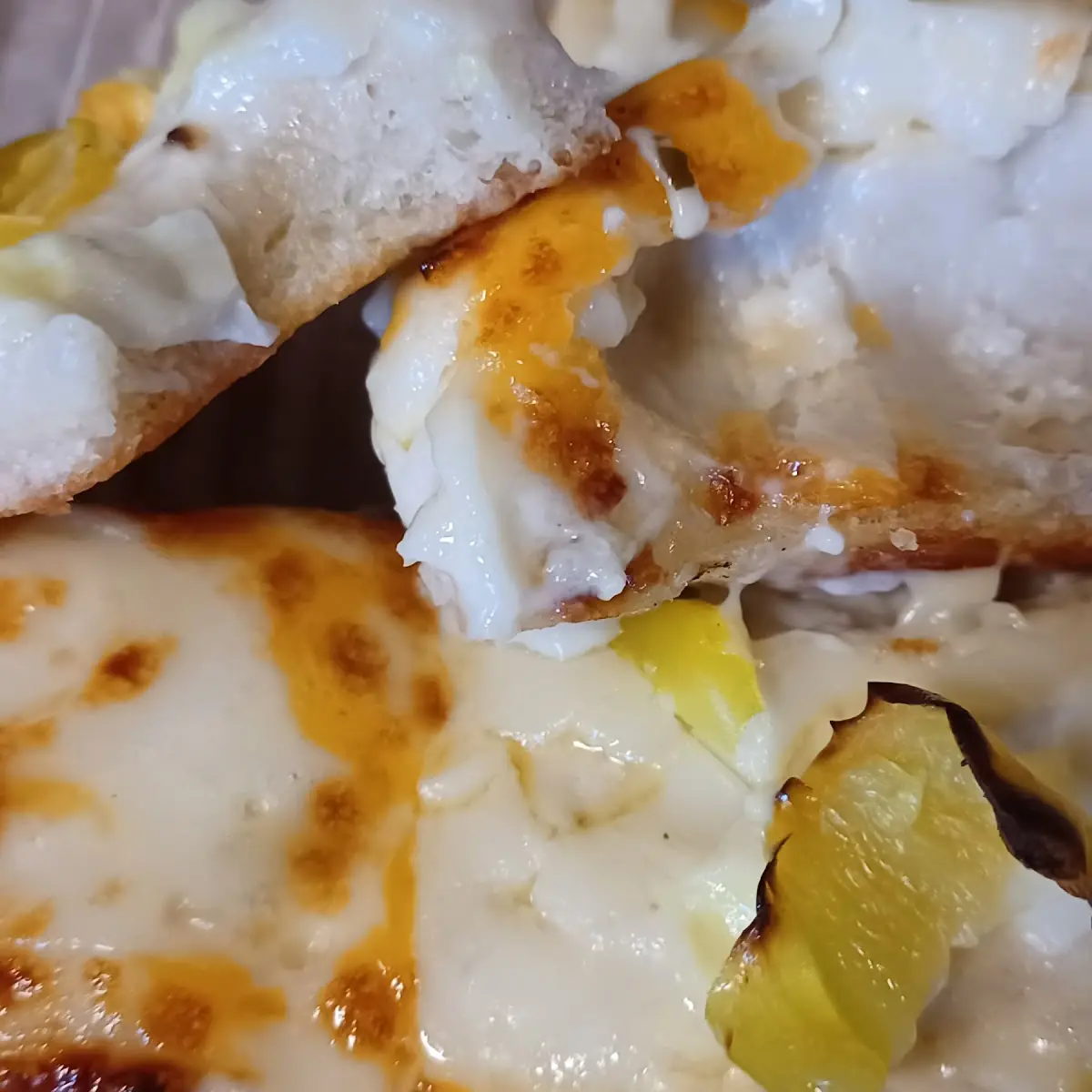 Raw Undercooked Pan Pizza