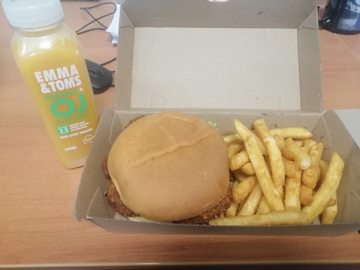 Chicken Schnitzel Burger, Local Connections