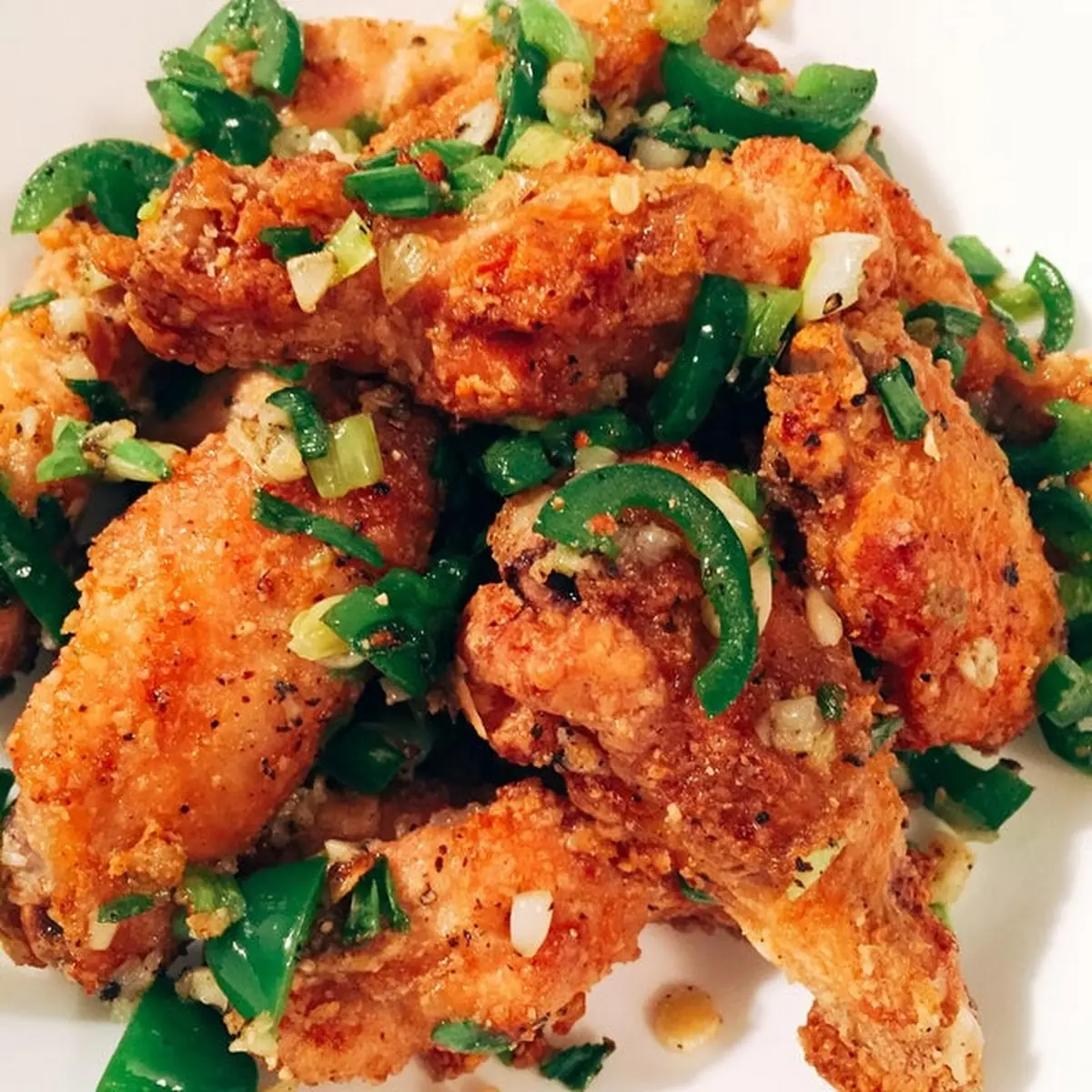 Salt & Pepper Spicy Chicken Wings