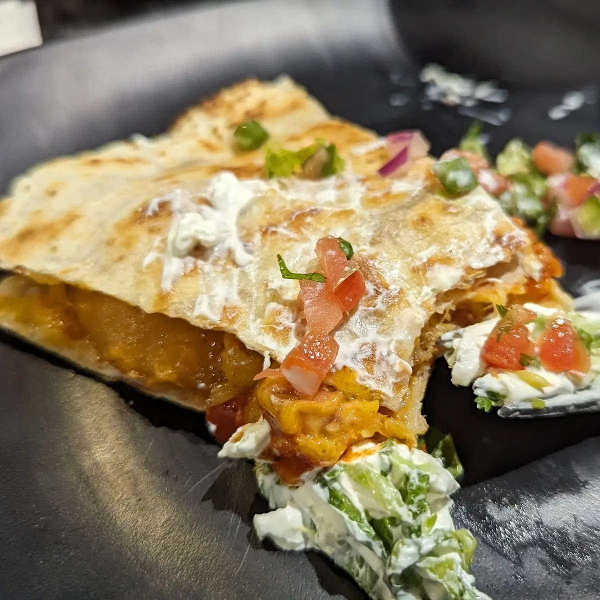 Bang Bang Shrimp Quesadilla