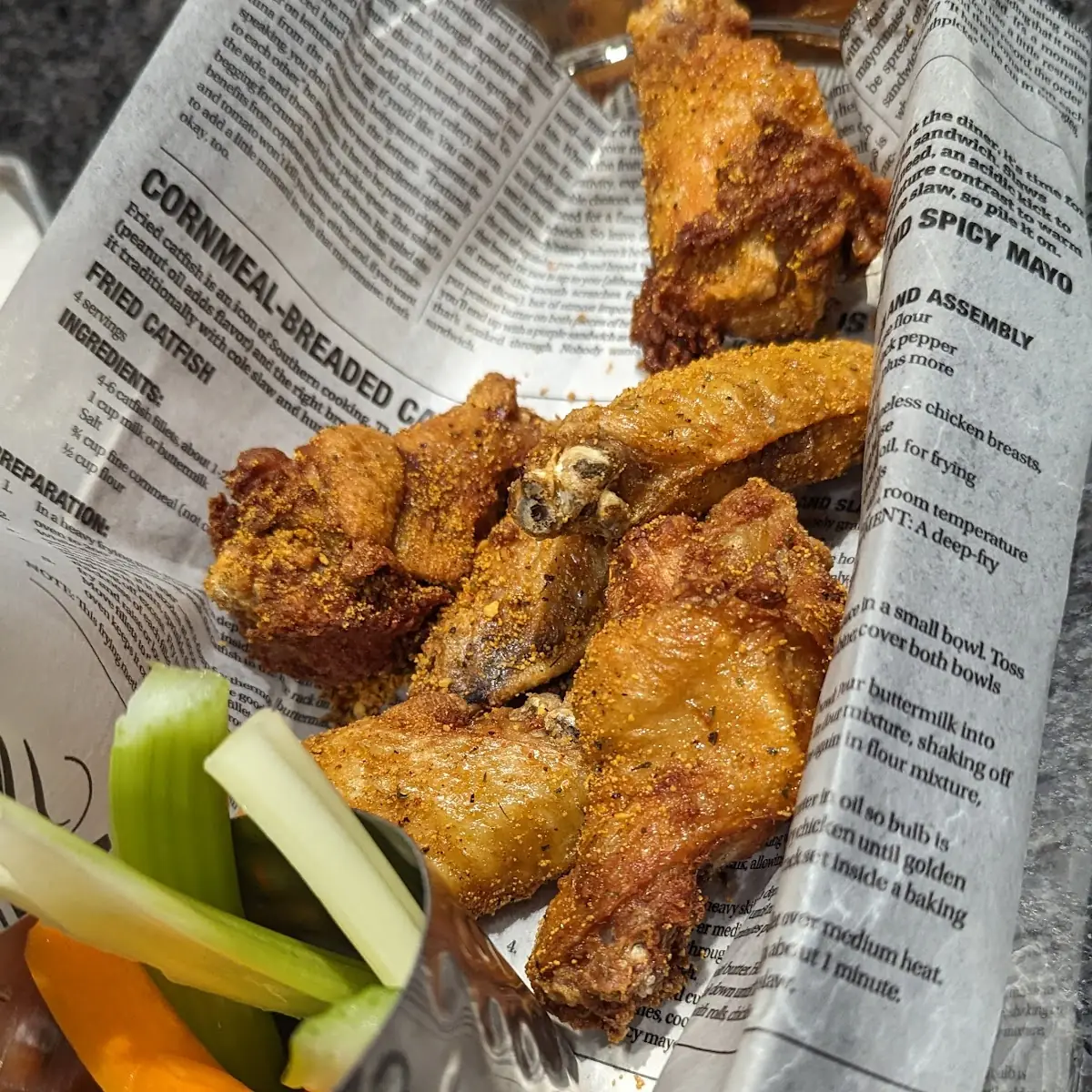Chili Lime Dry Rub Wings