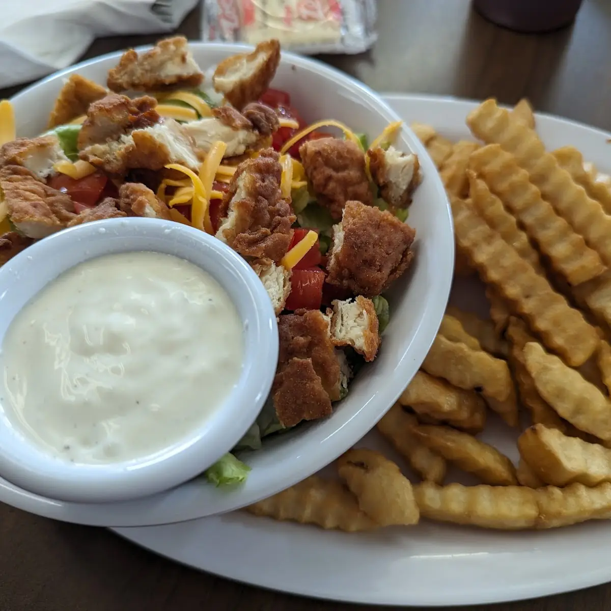 Crispy Chicken Salad