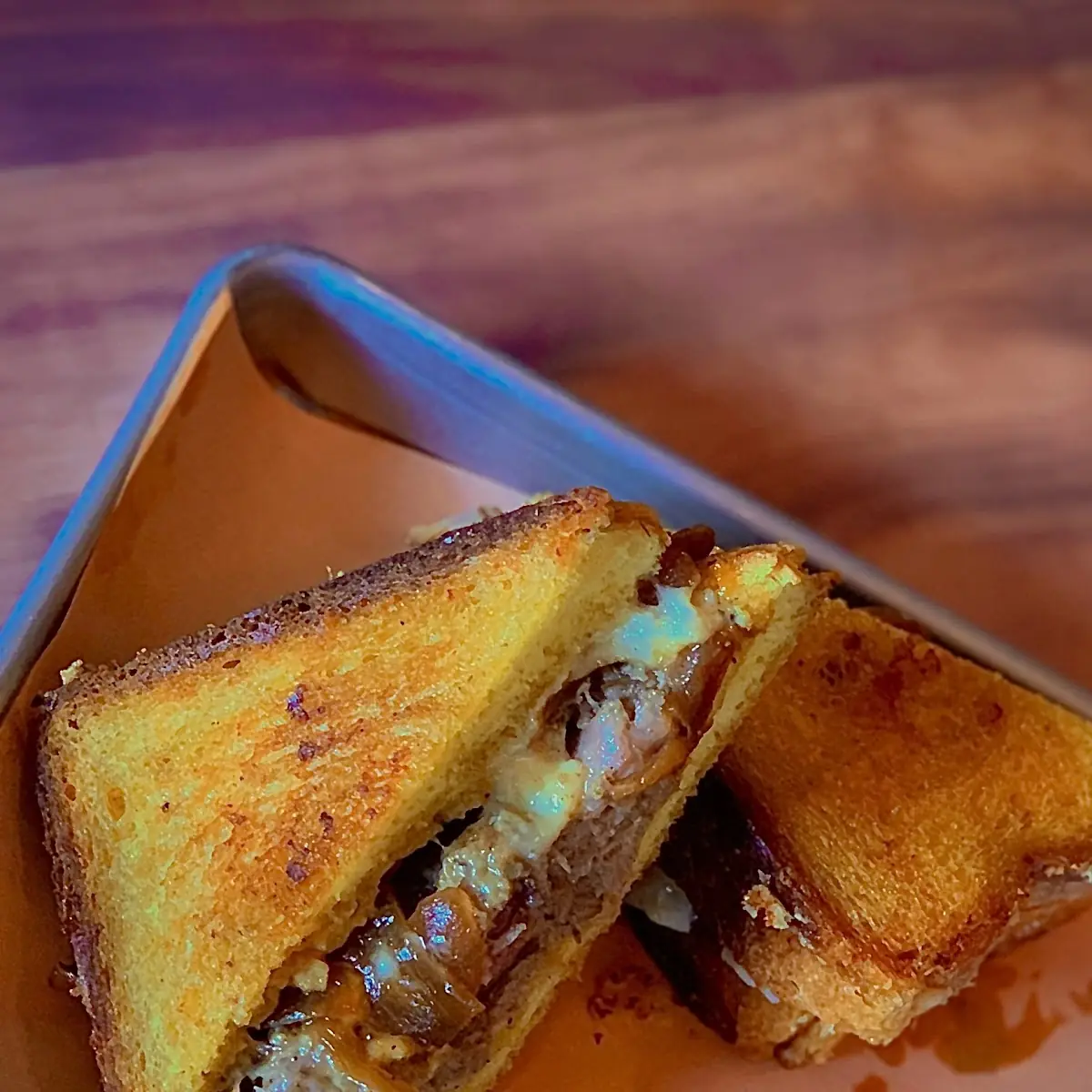 Brisket Grilled Cheese