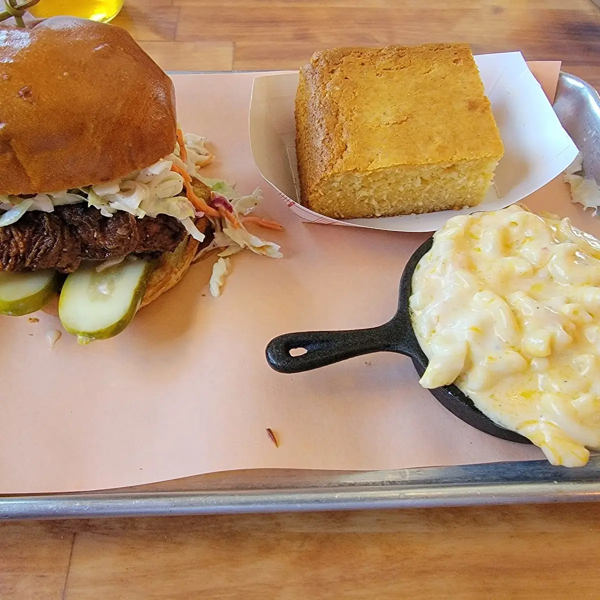 Pulled Chicken Sandwich with Fries