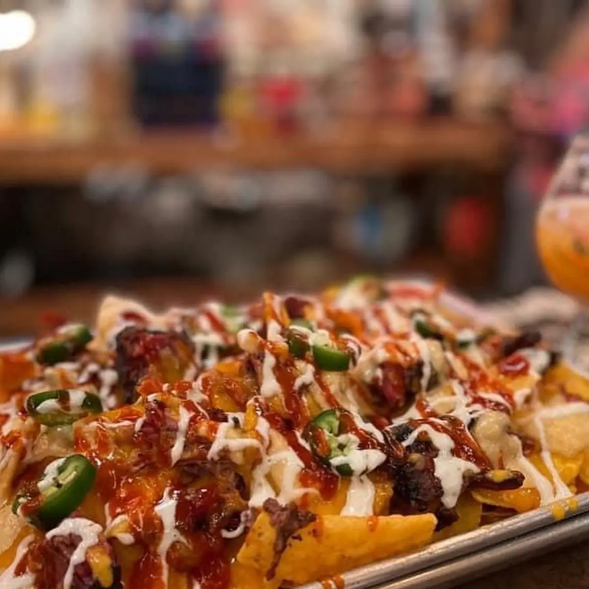 Super Sloppy Nachos