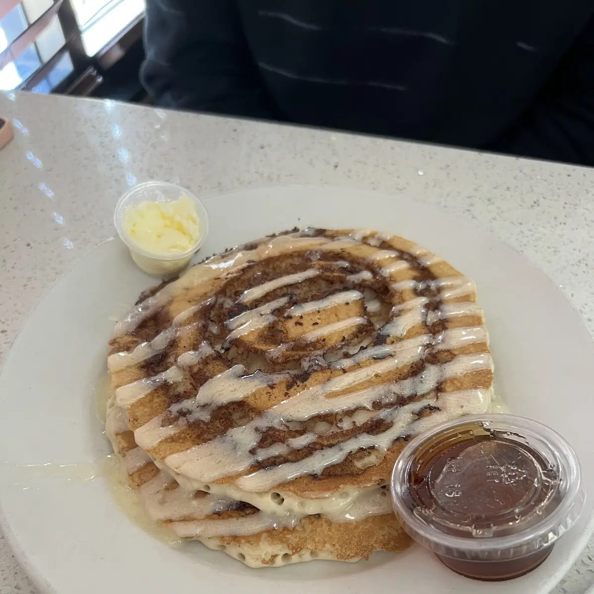 Cinnamon Roll Pancakes